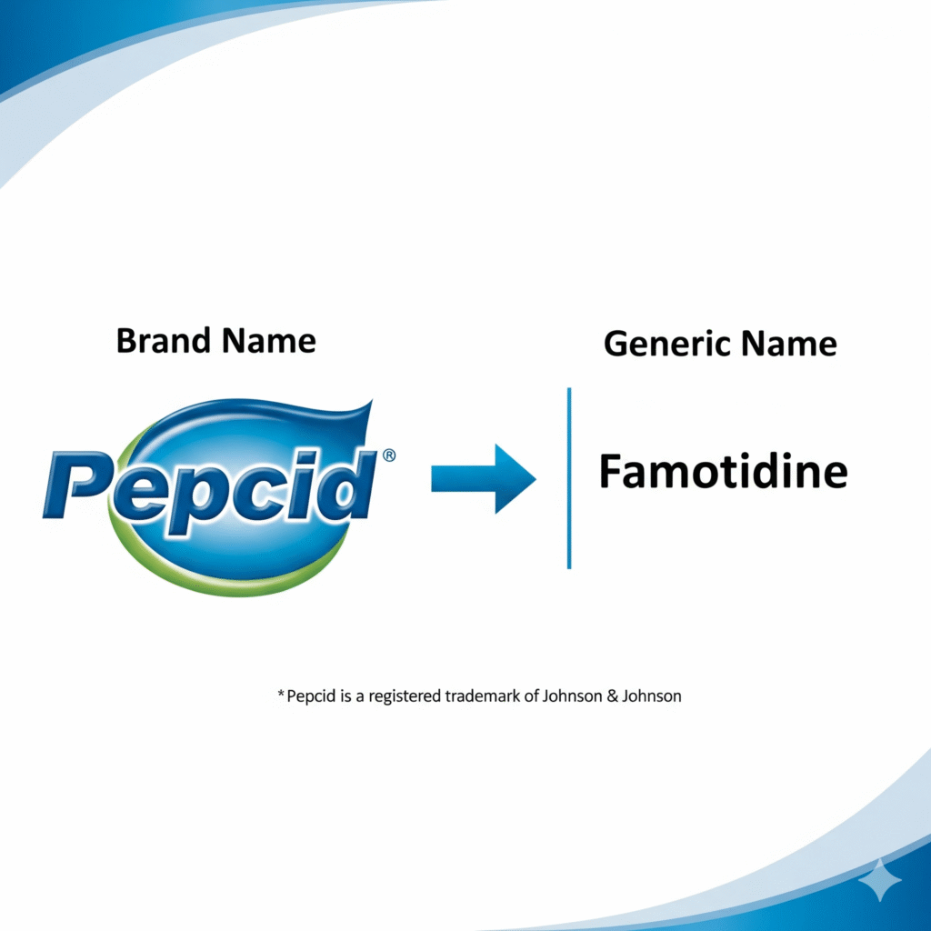 Pepcid vs Famotidine: Is There a Difference?