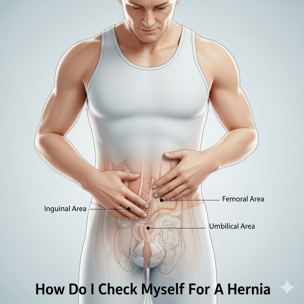 How Do I Check Myself For A Hernia