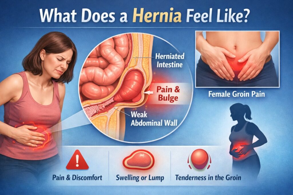 What Does a Hernia Feel Like?
