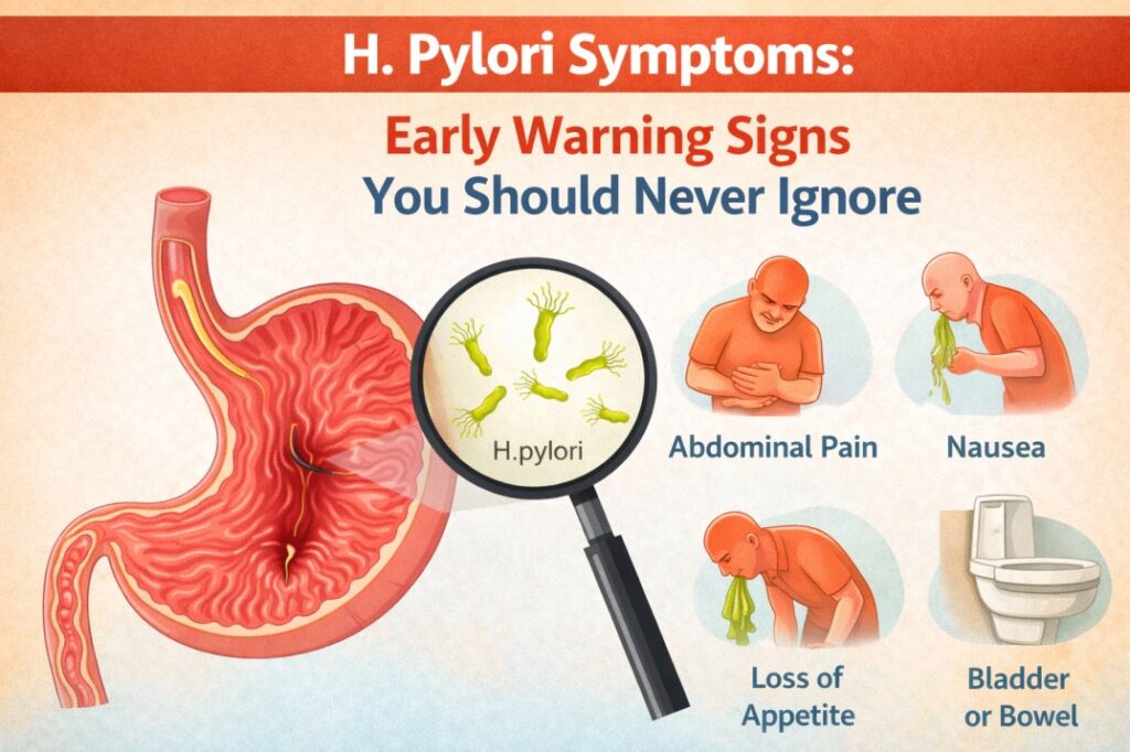 h pylori symptoms